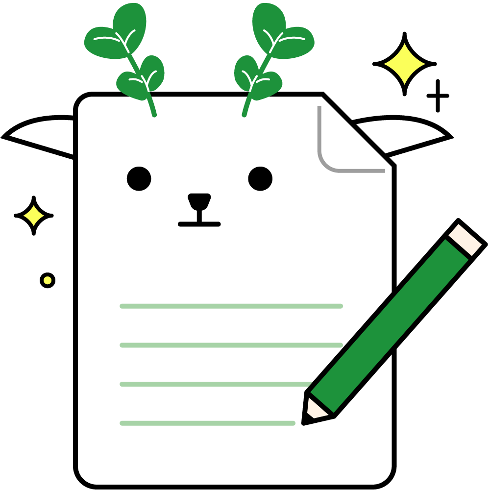 履歴書をつくるとき