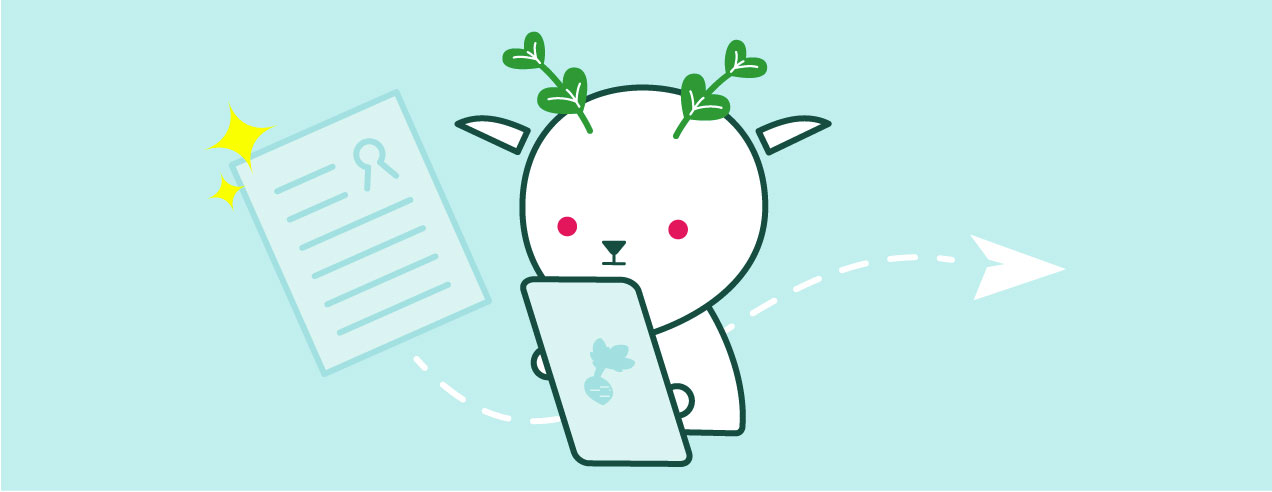 ヤギのメール便をつかう